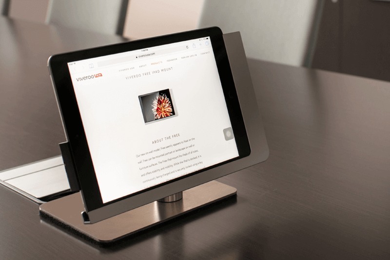 iPad Wandhalterungen von viveroo - elegant und hochwertig